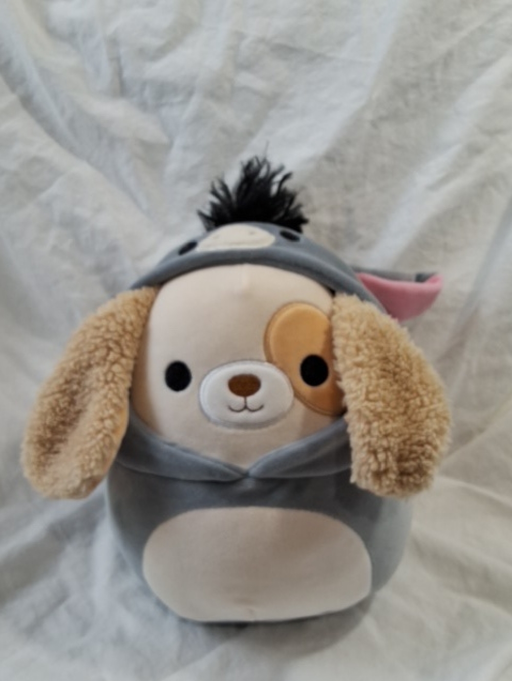 Squishmallows 8" Harris with Eeyore Hoodie,NWT